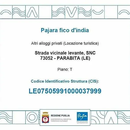 Antica Pajara Salentina Il Fico D'india *